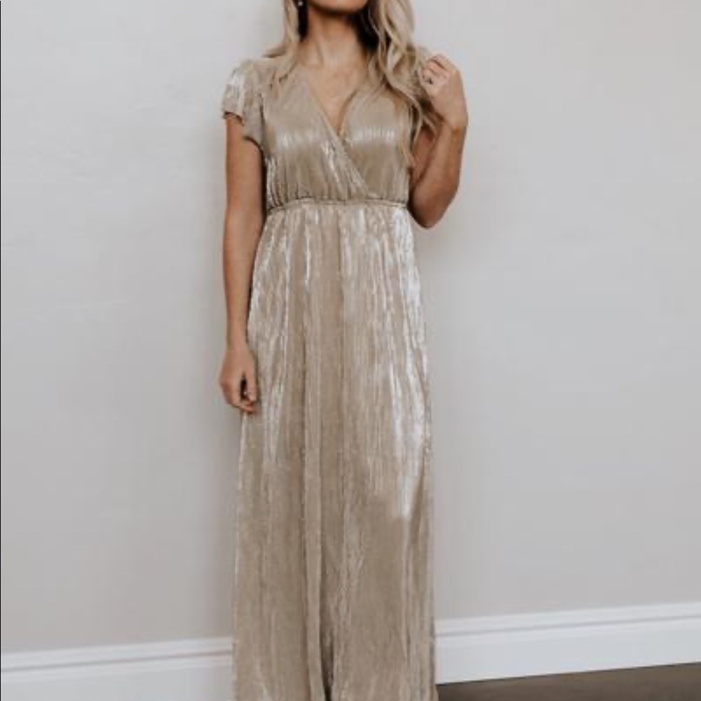 Champagne Colored Dress